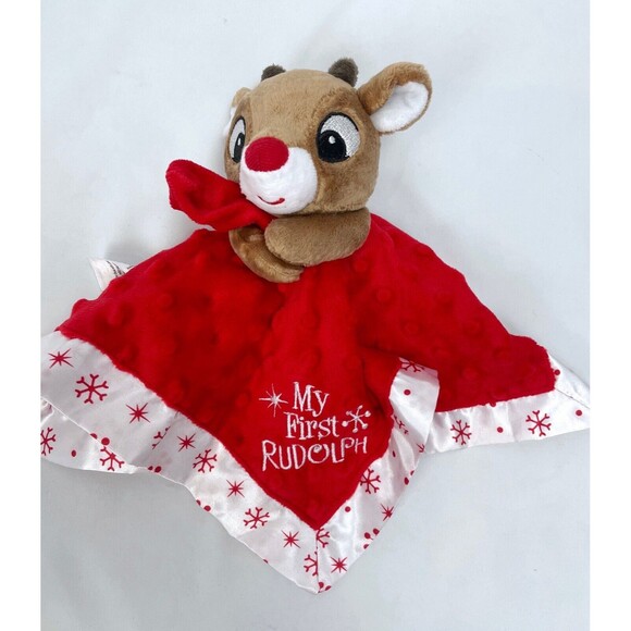 Unbranded | Other | My First Rudolph Red Nosed Reindeer Plush Lovey ...
